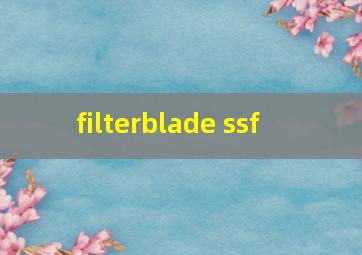  filterblade ssf